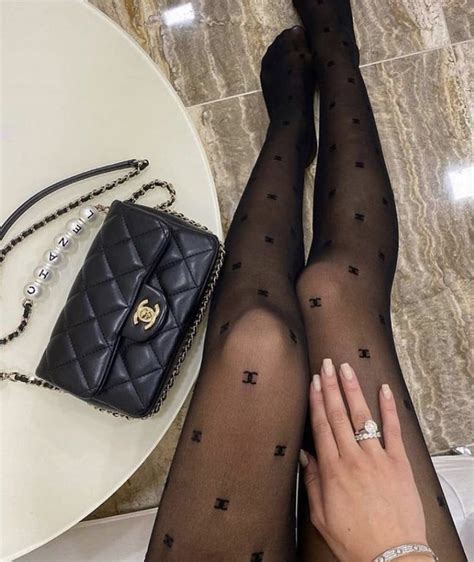 chanel stockings.